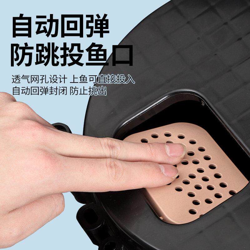 2025新款钓哈哈多功能钓鱼箱加厚可坐活鱼桶二合一可携式大容量钓