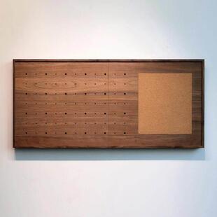 电表箱装饰盖板强电箱弱电箱一体遮挡黑胡桃实木开关保护罩可定制