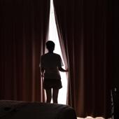 加厚全遮光卧室窗帘遮阳客厅斯堪 纳维亚现代简单2024新挂钩纯色