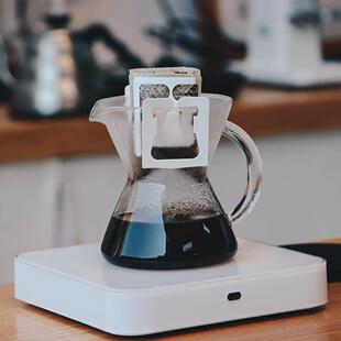 小号挂耳咖啡专用分享壶 单人份沙漏造型 300ml 迷你手冲咖啡壶