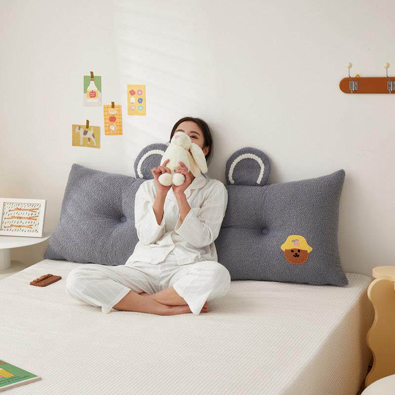 卡通床头靠垫软包榻榻米大靠背床上护腰可拆洗防撞抱枕沙发床靠枕