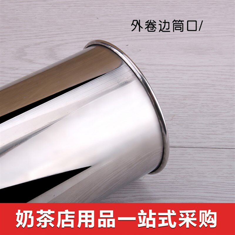 优质不锈钢宽底吸管座 吸管筒 圆形 筷子桶 咖啡勺桶/调棒座