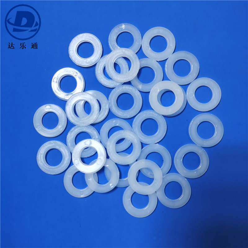 尼龙垫片圆形螺丝塑料4分胶垫圈绝缘加厚6分耐高温超薄密封圈m4m8
