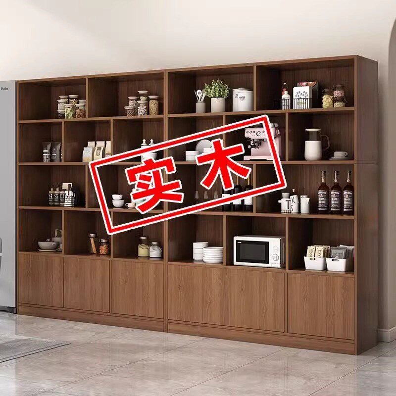 实木酒柜展示柜家用客厅2023新款玄关柜商用简约置物架靠墙红酒架