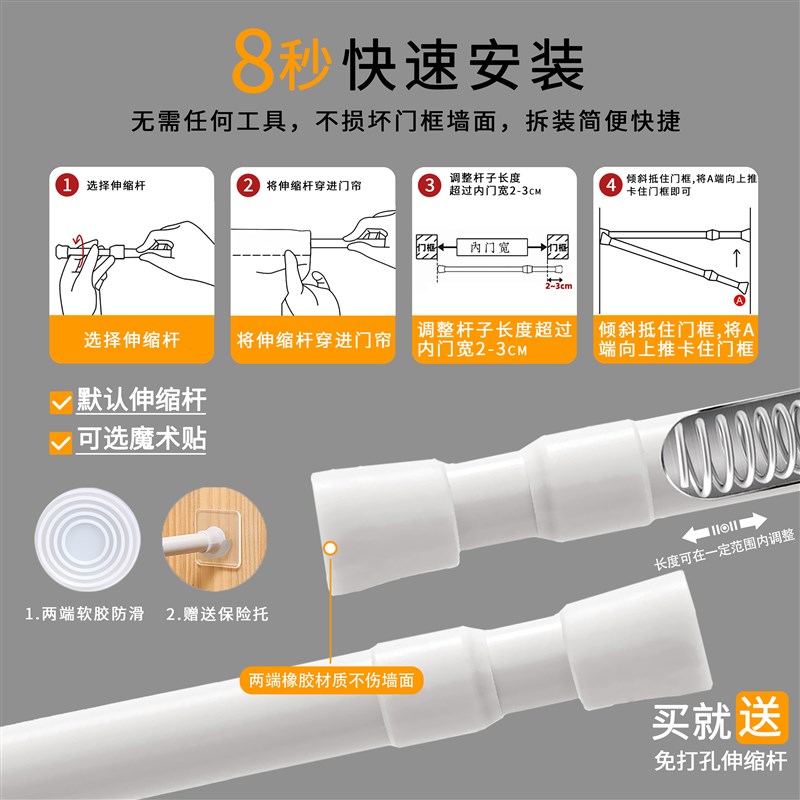 出餐口遮挡帘厨房门帘饭店餐饮取餐传菜口隔断帘半帘短帘店铺商用