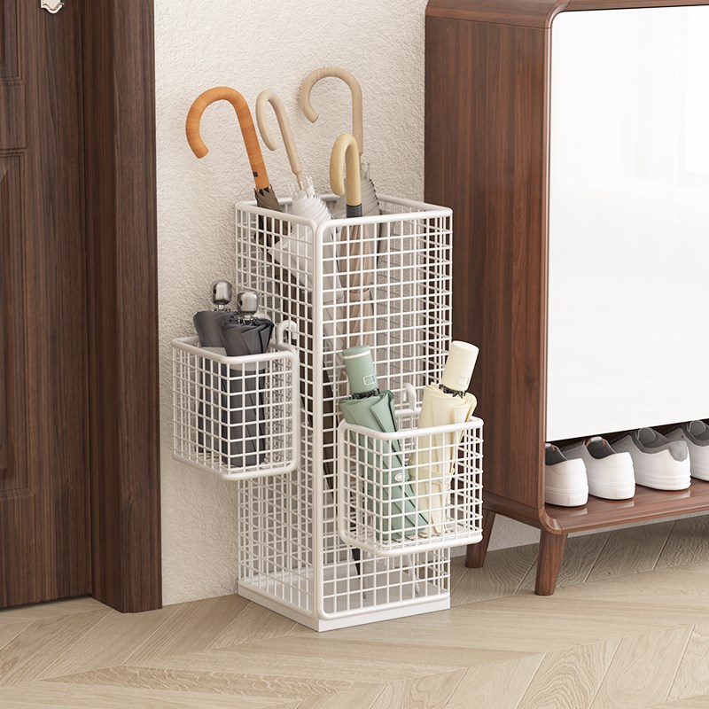 雨伞收纳架家用雨伞架门口放雨伞置物架入户门沥水加存放架收纳桶