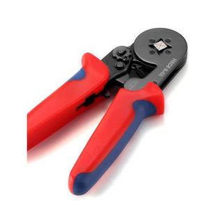 管型墩子压线钳HSC8 4针型端子压接工具冷压端子压线钳电工专用