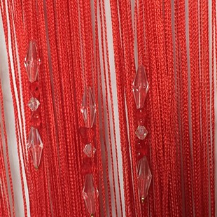 成品蝴蝶穿珠线帘 K9水晶珠帘门帘 客厅卧室装饰l流苏隔断帘窗帘