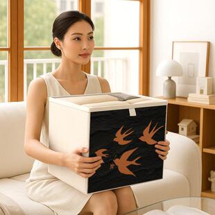 中古卡莱克收纳筐格子柜收纳筐抽屉式收纳箱布艺收纳盒整理非藤编