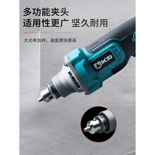 多功能锂电直磨机多用夹头电磨机电动打磨棒雕刻机抛光机手持磨机