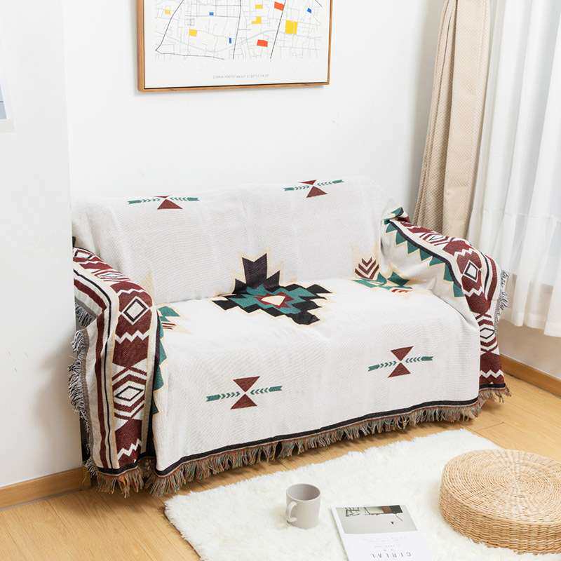 一片式沙发巾春夏高级感防滑耐脏沙发盖布 沙发垫防猫抓沙发毯