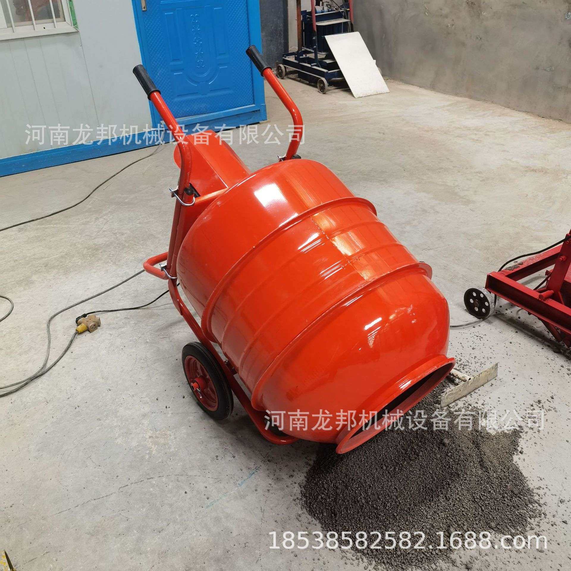 JW500强制平口混凝土搅拌机 小型电动滚筒立式水泥砂浆搅拌机械,机械设备,其他机械设备,淘宝优惠券,粉丝福利购,淘宝优惠卷