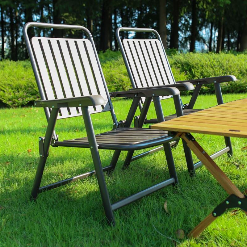 户外折防叠椅子野餐椅便携式滩椅庭院沙休闲阳台水靠椅6987露营背