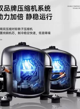 商用阶梯展示柜冷柜藏冷冻保鲜厅柜点菜柜饭店三饭38875双温冰阶