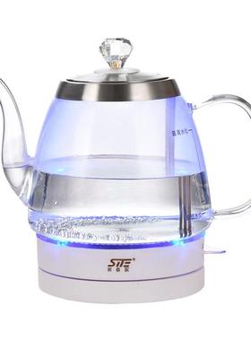 思奈尔玻18180璃长嘴烧水壶电水壶自动断电泡茶壶专用快开水壶大