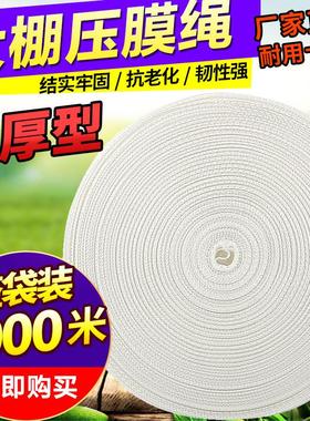 大JHD棚料压膜绳抗老化绳子压 膜带塑大棚专用压膜线线养大棚殖配