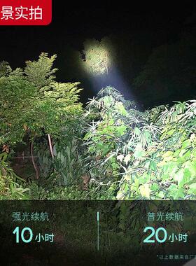 雅尼6YN612X1轻2X头灯强光电充超亮头戴式手电筒超轻小号超长续矿