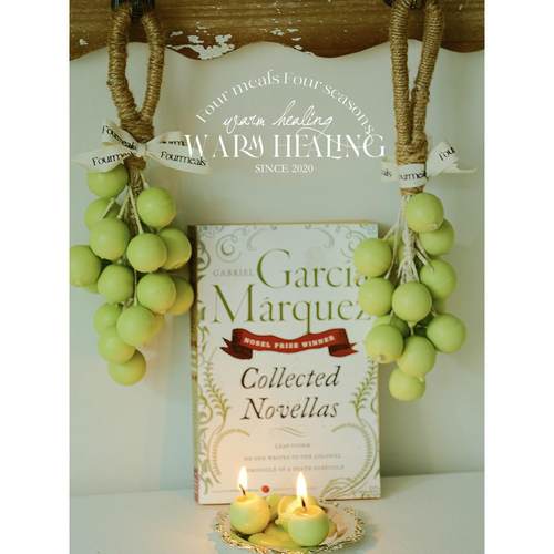 《青婚提盖》葡萄香薰手蜡烛礼盒工订礼物NGE创意生奶日室内香氛