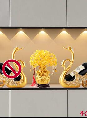 创意情侣33335酒品天鹅摆件红酒架欧式葡萄酒瓶架客厅餐桌装柜饰