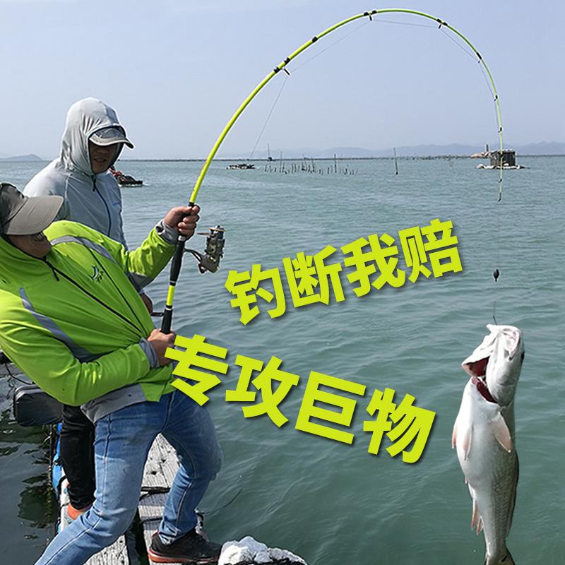 钓鱼竿海杆超轻路亚竿抛竿海竿全套组合海钓远投鱼具用品套装大全