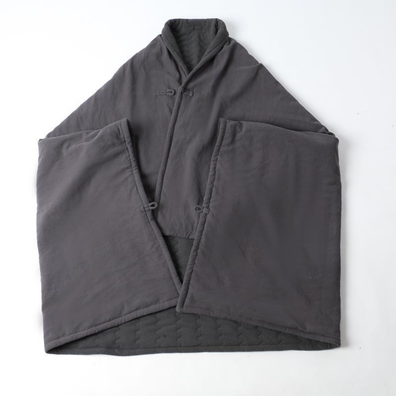 特卖多用披风打坐禅毯僧服保暖秋冬季款僧人禅修盖毯坐禅披风斗篷