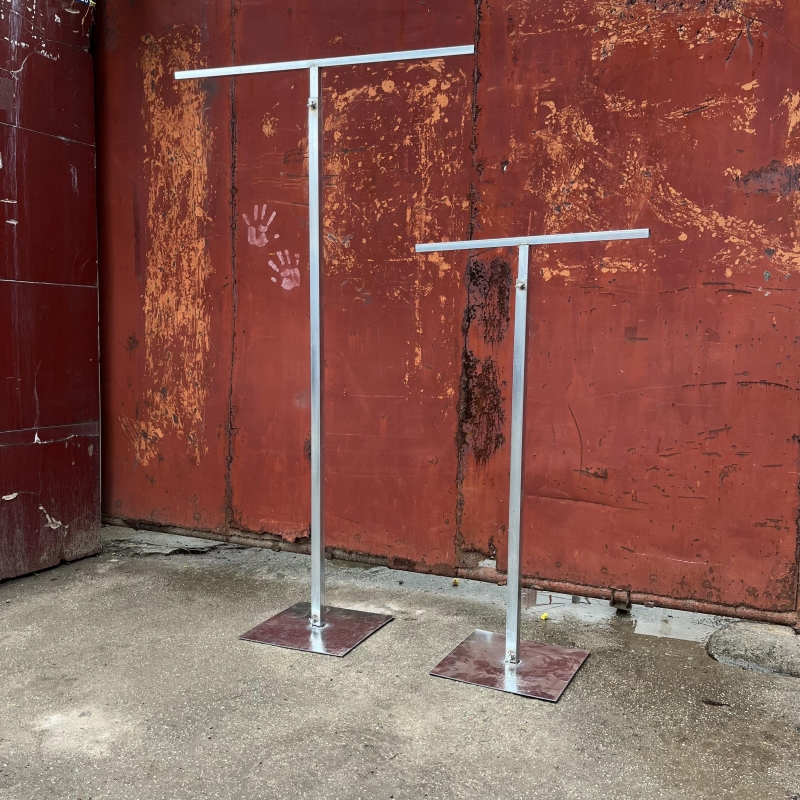 婚庆背景布纱幔支架婚礼现场布置牛奶丝装饰kt板人形广告立牌展架