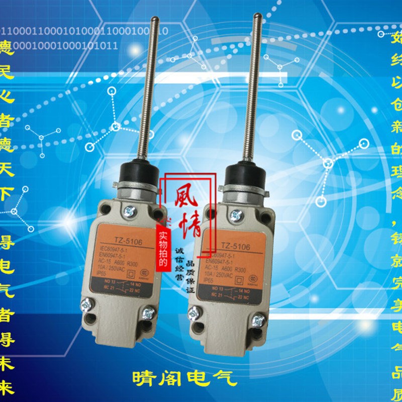 限位开关TZ-5106 行程开关 弹簧拨动式 TZ-5166 10A250V