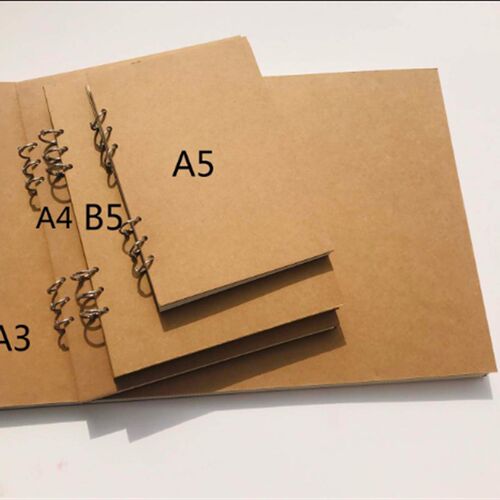 活页笔记本子a3网格本a4文具可拆卸简约b5方格空白横线大学生手账