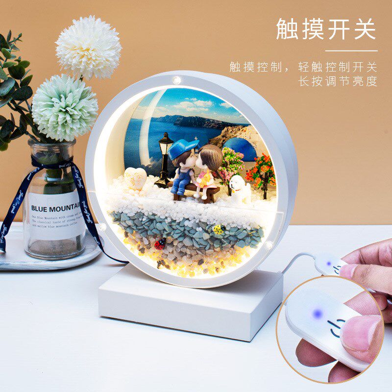浪漫小夜灯新婚礼物送新人实用微景观台灯闺蜜情侣结婚纪念品