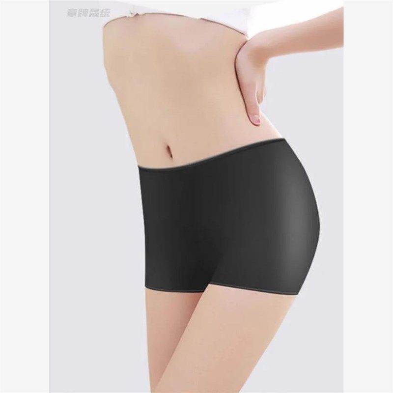 经期游泳防水硅胶内裤全硅胶一体漂流泡温泉泳裤女防走光春游装备