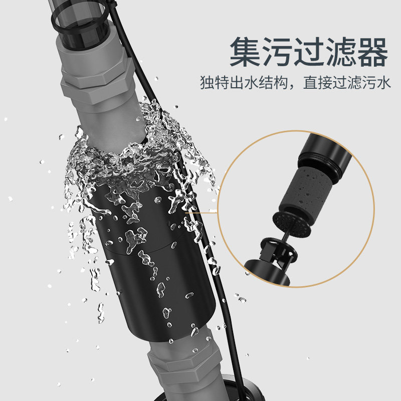 鱼缸换水器电动洗沙器自动抽水泵清理清洗神器清洁吸便器抽水泵