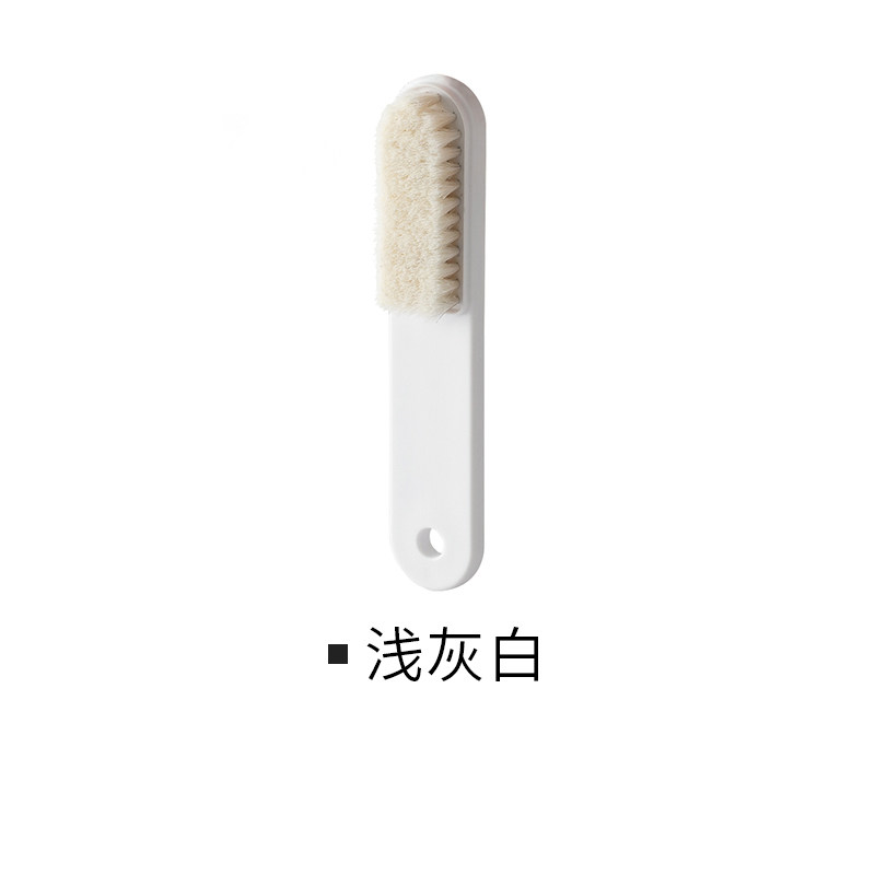 噜噜 羊a毛软毛皮鞋擦鞋刷反面绒鞋擦软鞋刷家用清理鞋刷 6628