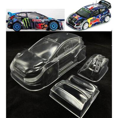 1/10平跑车壳MiniM车壳FiestaRSWRCPC车壳210mmTamiyaM210