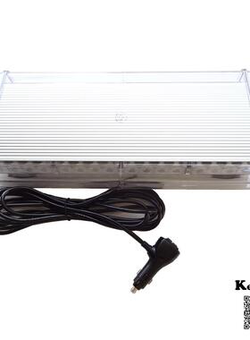 吸顶灯短排警示灯车顶灯40LED大功率12-24V爆闪灯雾灯汽车大灯