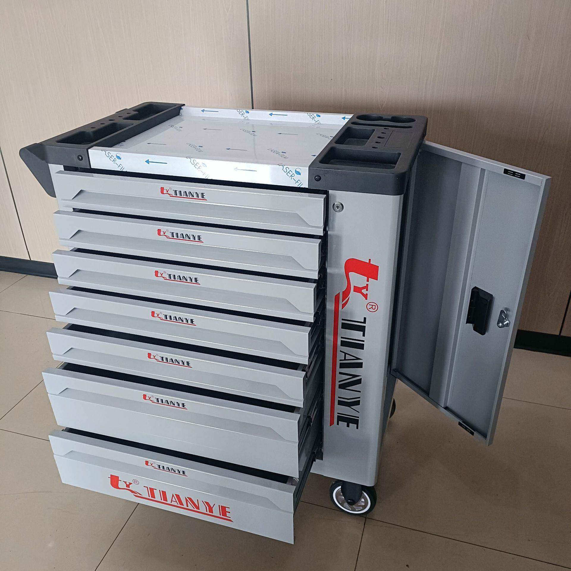 五金汽修工具车七抽多功能带脚轮手推车