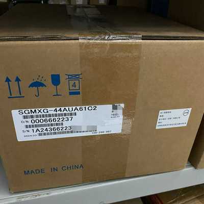 安川伺服驱动器电机，型号SGMXG-44AUA61C2实物图询价