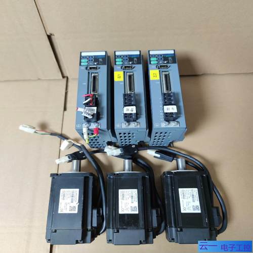 超川400W伺服电机套装驱动器型号CC-D3P040A2-；议价