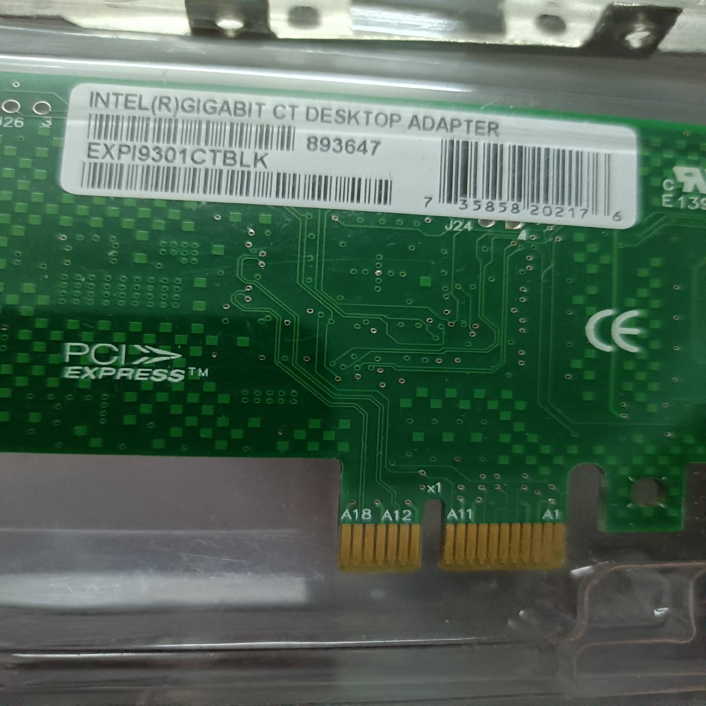 Intel9301CTBL单口千兆网卡EXPI9301C