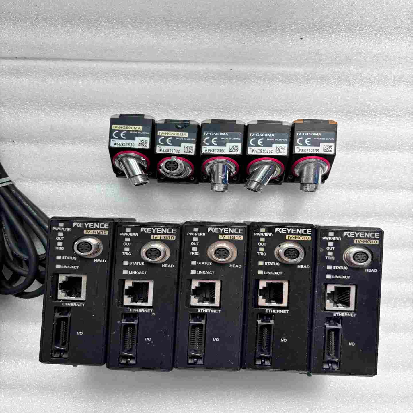 议价基恩士视觉图像传感器IV-HG10,IV-H500MA实物拍