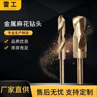 2柄直钻不锈钢铝合金铁钻孔五金工具金属麻花钻头合金钻 雷工1