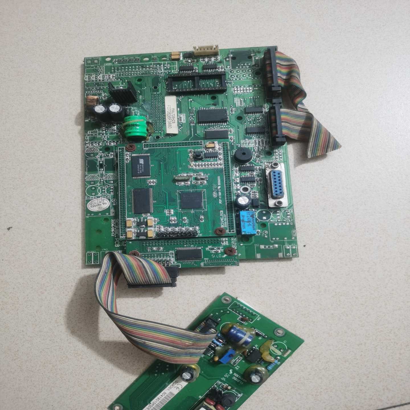 注塑机9C1V4CPCB显示板，下来的，有使用痕迹实物询价