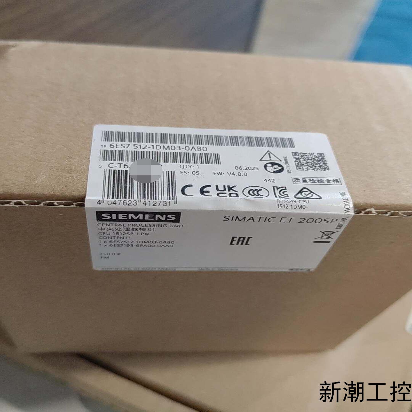 西门子SIMATIC ET 200SP中央处理器模块型号6议价商品