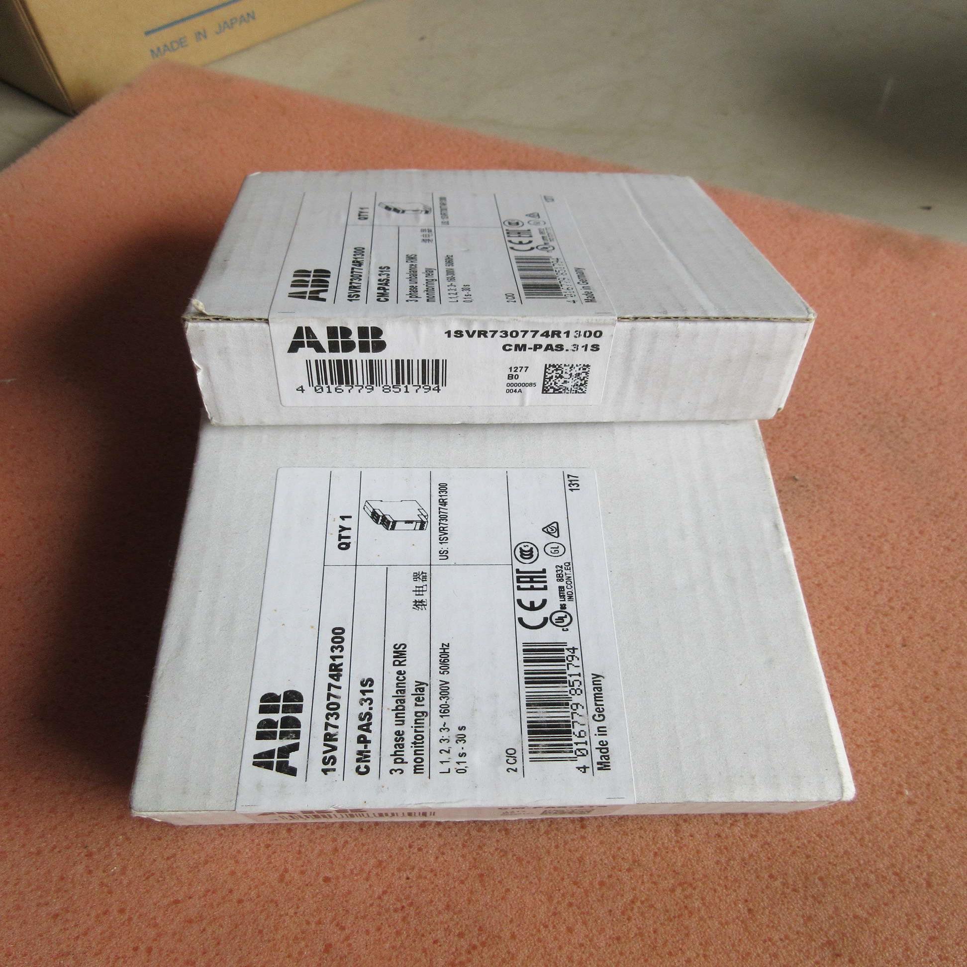 全新ABB继电器 CM-PAS31S  1SVR730774R1300  10102322  现货