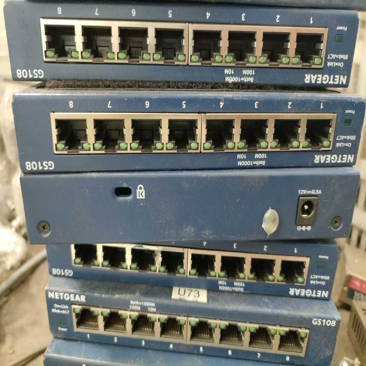 议价美国NETGEOAR网件GS108v4全千兆八口交换机,功现货/维修