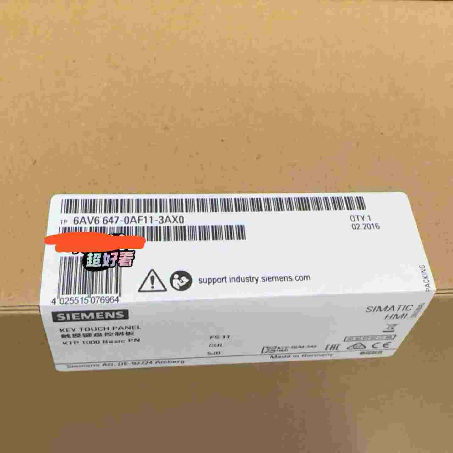 6AV6647-0AF11-3AX0触摸屏，包装配件齐询价