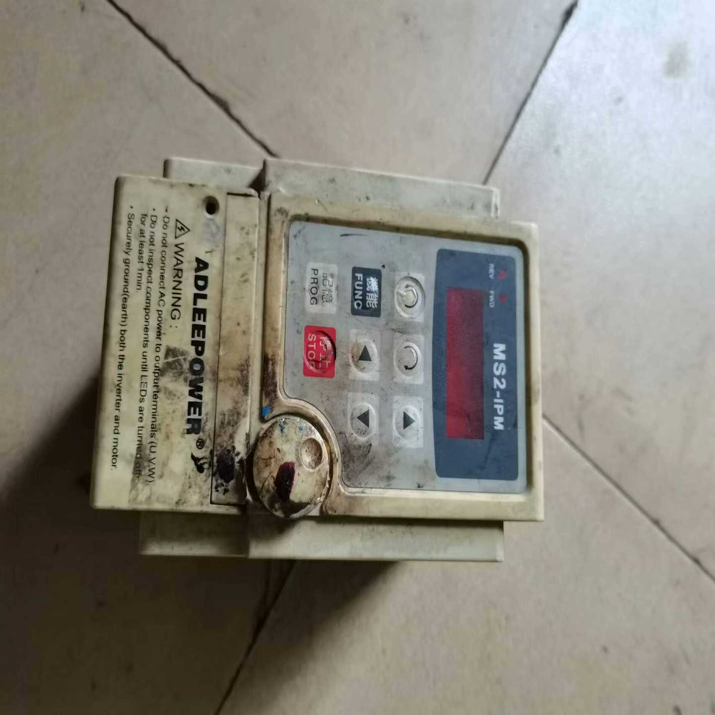 【包邮】爱德利MS2-115变频器，成色如图所示，质量非常n--议价商