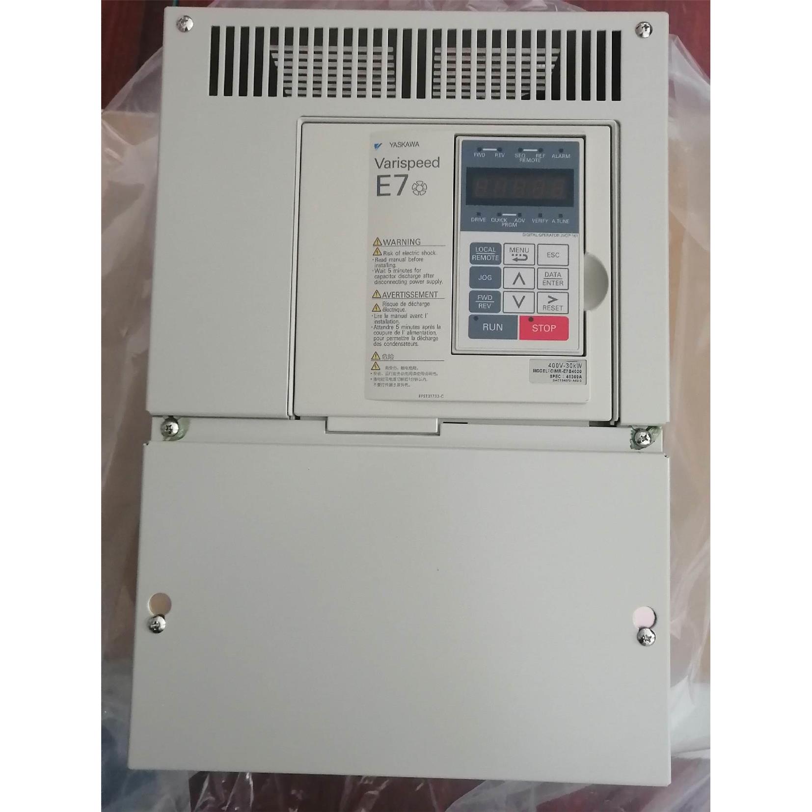 安川E7变频器CIMR-E7B4030 30KW现货