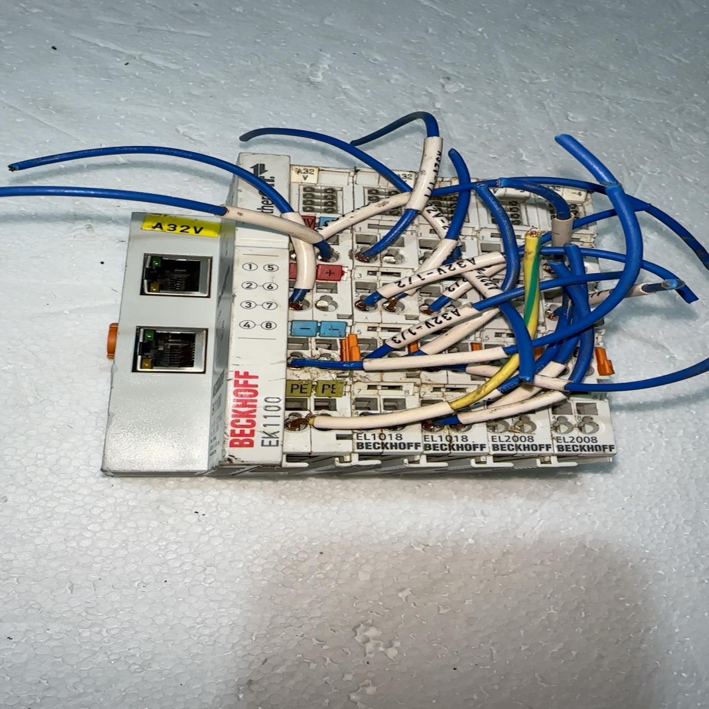 拆机倍福EK1100一个，EL1010两片，EL2008两片--议价商品