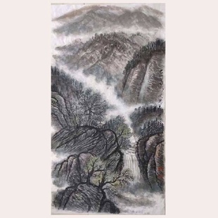 墨缘斋书画家王惠勤山水画国画水墨画人物画家居会所别墅配字画