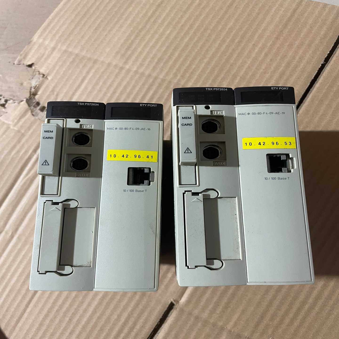 施耐德plc模块TSXP572634M拆机成色新，实物图拍摄一议价商品